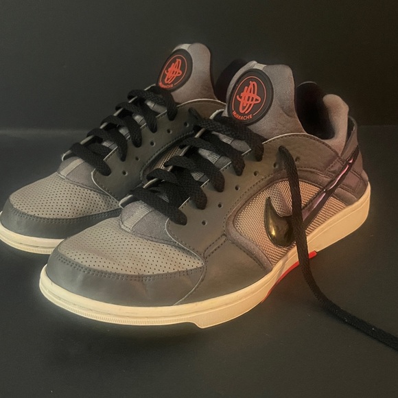 Nike Huarache Running Shoes. Gray with Red Women’s size 8. - Picture 5 of 12